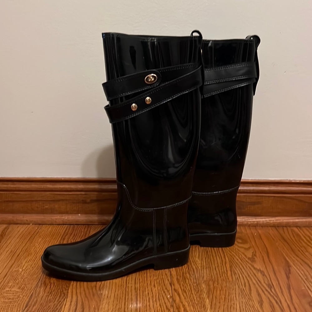 Coach rain boots. Size 9